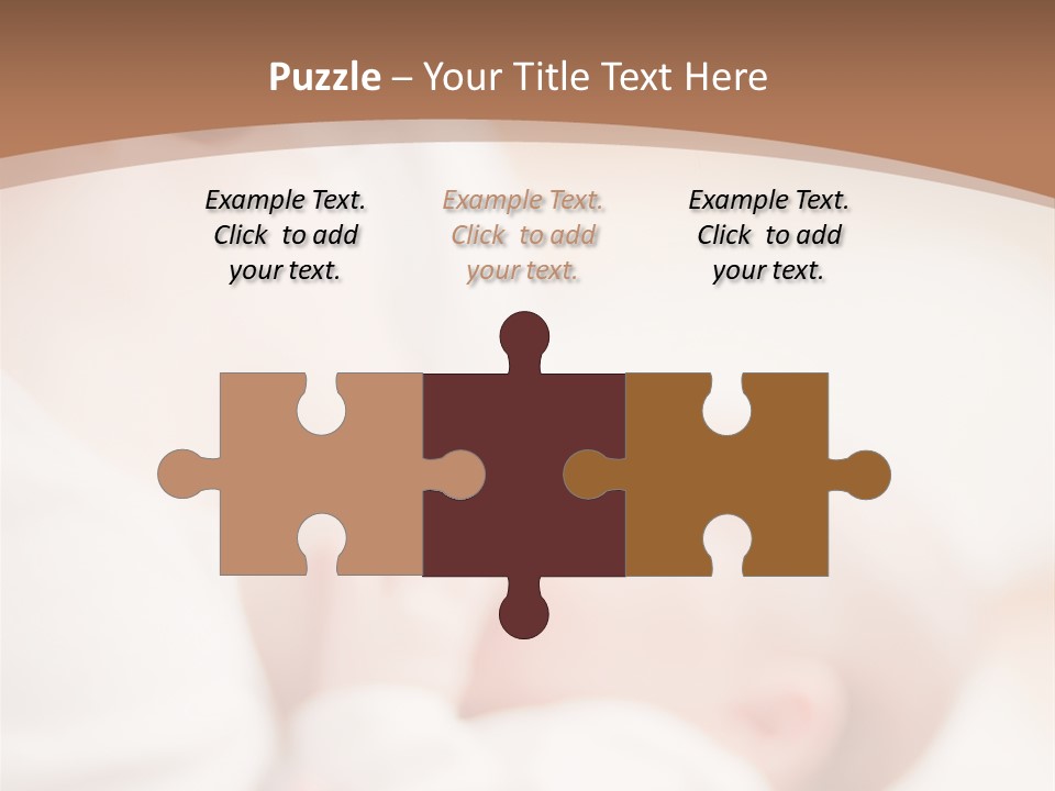 Candid Nipple Look PowerPoint Template