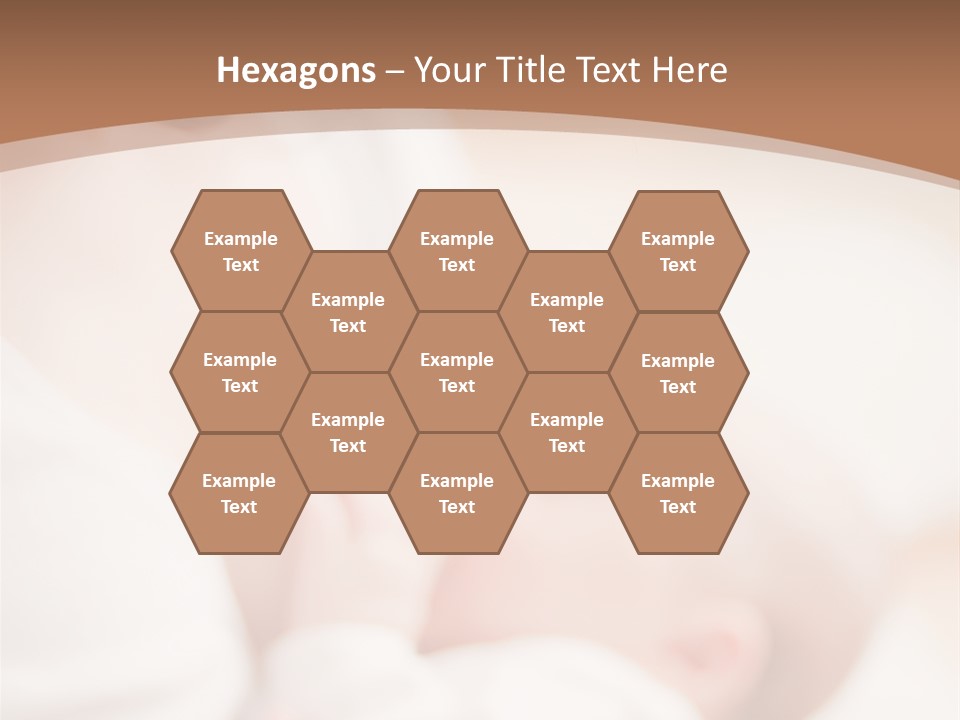 Candid Nipple Look PowerPoint Template