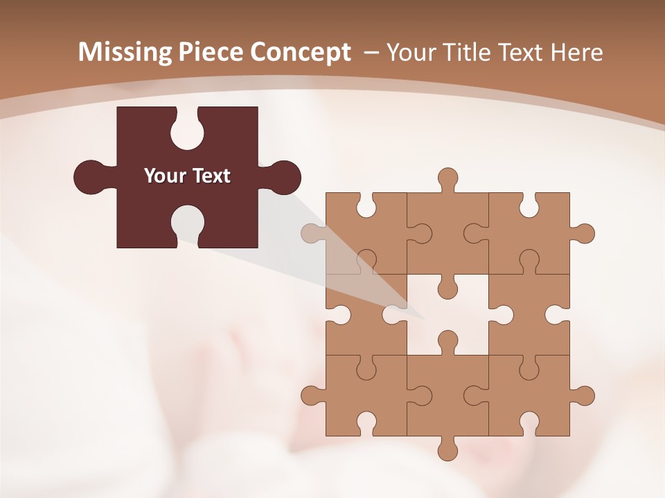 Candid Nipple Look PowerPoint Template