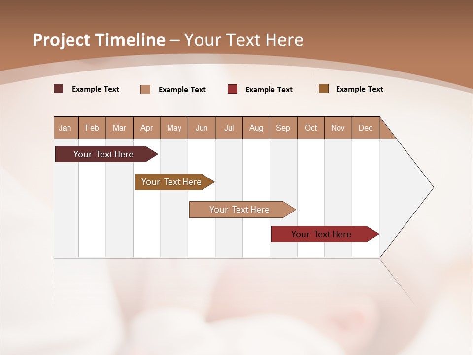 Candid Nipple Look PowerPoint Template