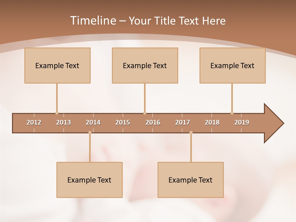 Candid Nipple Look PowerPoint Template