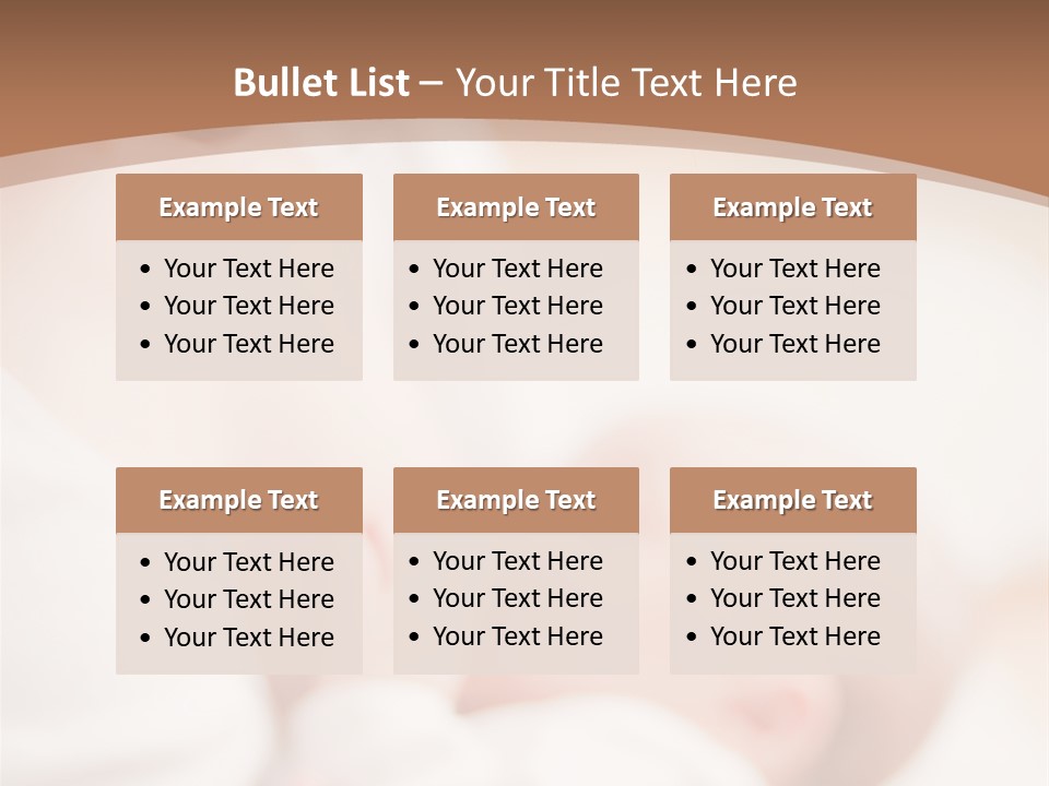 Candid Nipple Look PowerPoint Template
