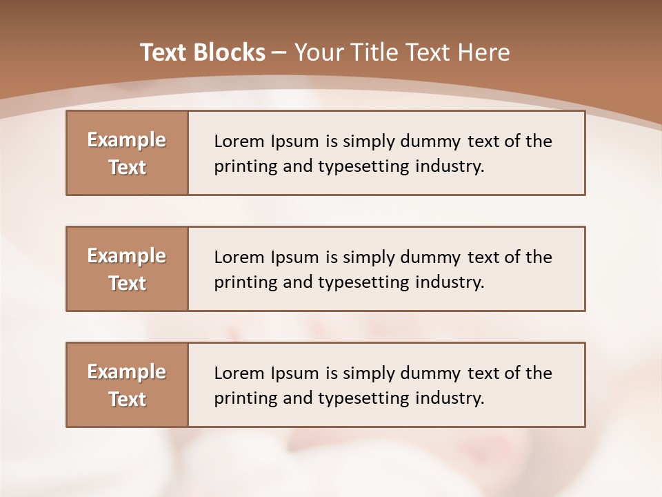 Candid Nipple Look PowerPoint Template