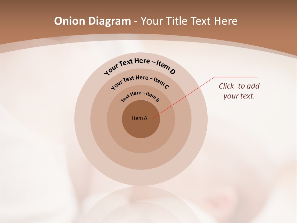 Candid Nipple Look PowerPoint Template