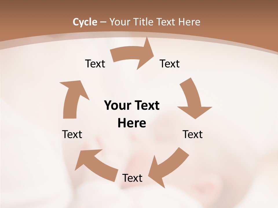 Candid Nipple Look PowerPoint Template