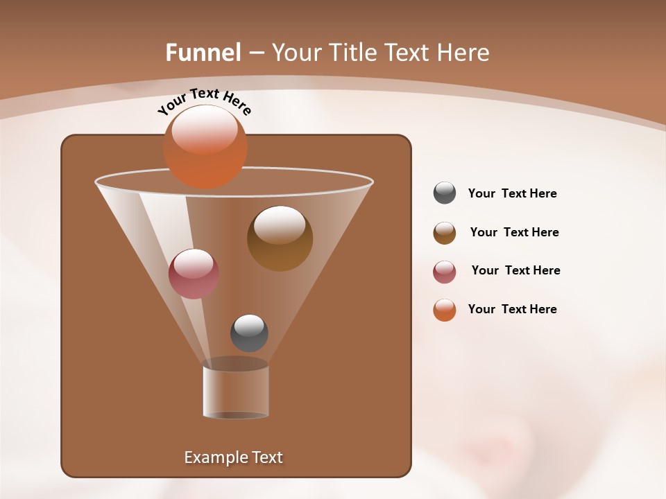 Candid Nipple Look PowerPoint Template