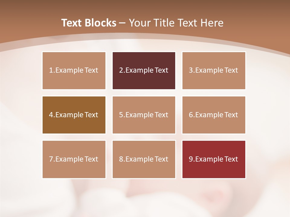 Candid Nipple Look PowerPoint Template