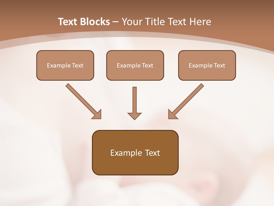 Candid Nipple Look PowerPoint Template