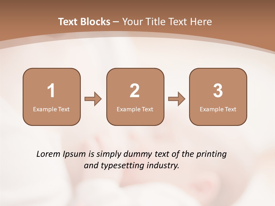 Candid Nipple Look PowerPoint Template