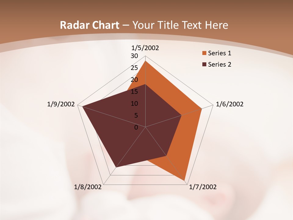 Candid Nipple Look PowerPoint Template