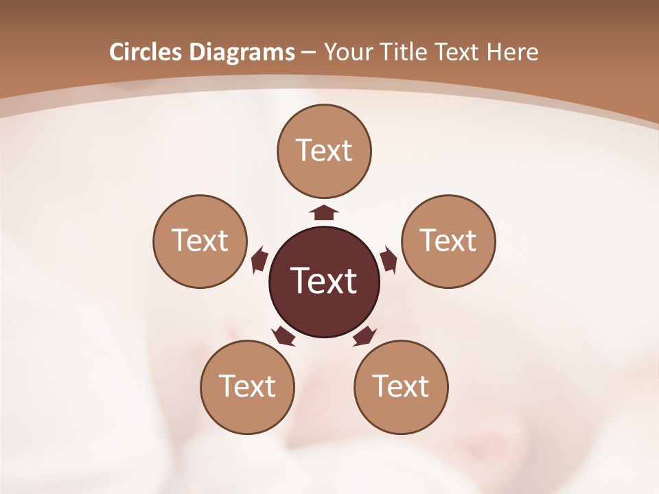 Candid Nipple Look PowerPoint Template