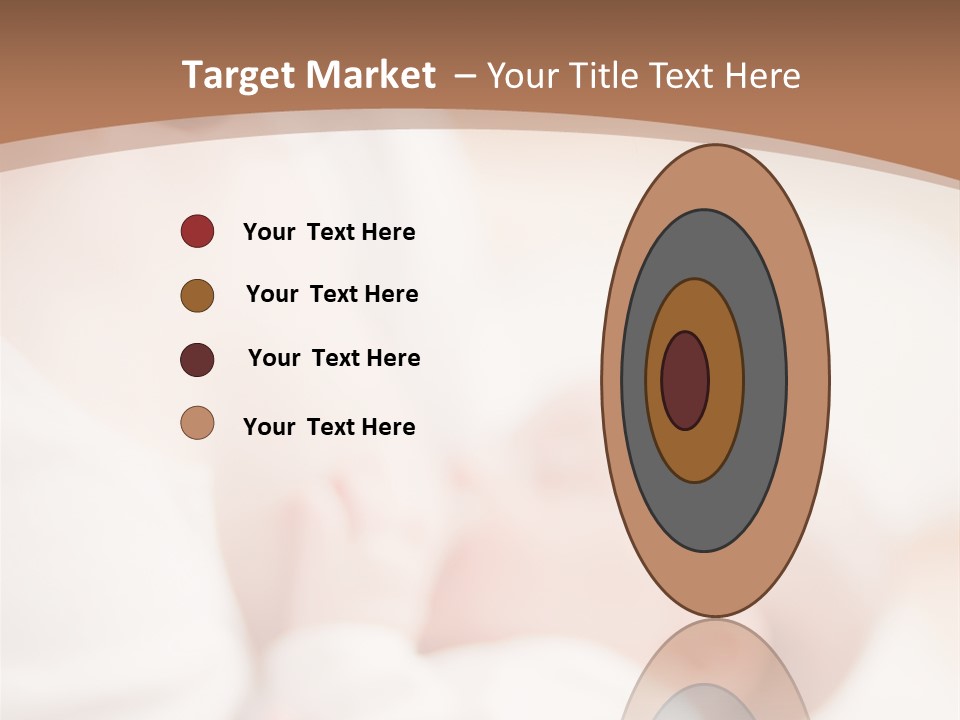 Candid Nipple Look PowerPoint Template