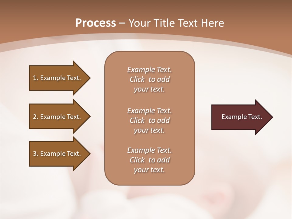 Candid Nipple Look PowerPoint Template