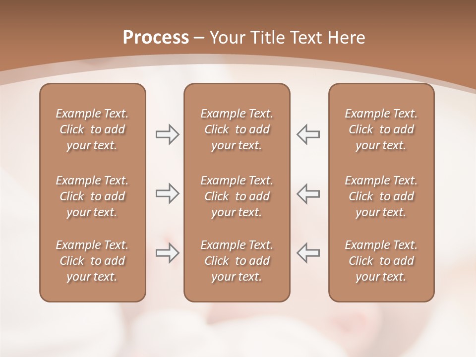 Candid Nipple Look PowerPoint Template