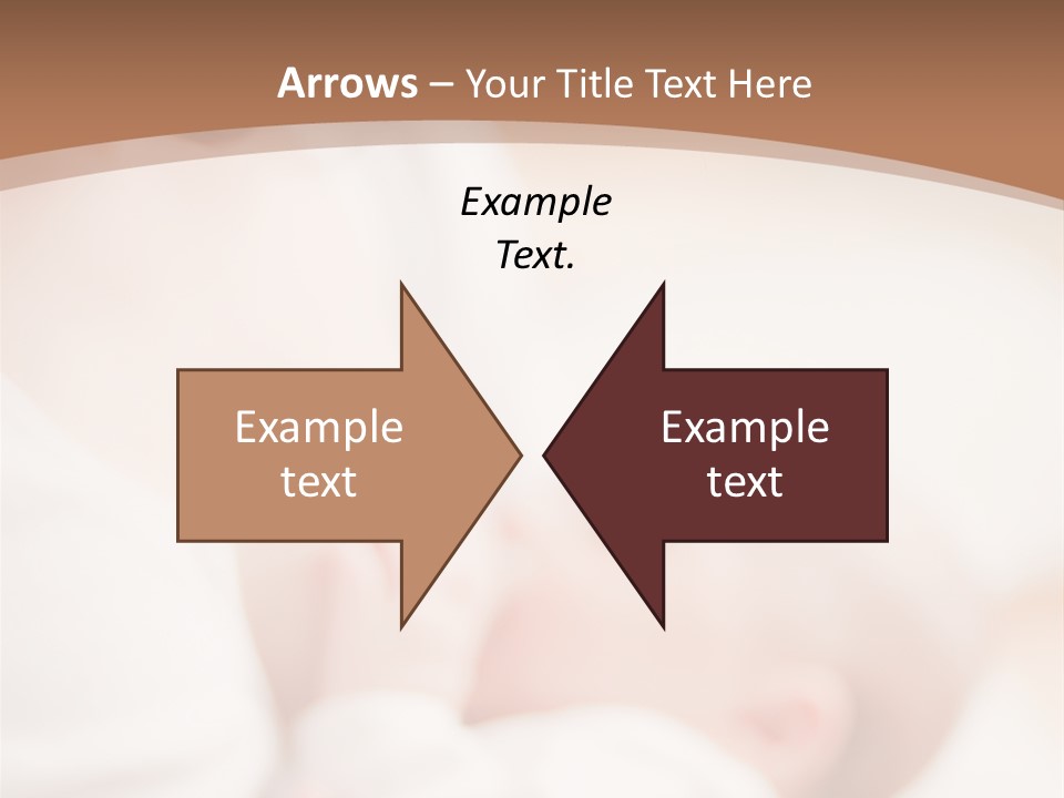 Candid Nipple Look PowerPoint Template