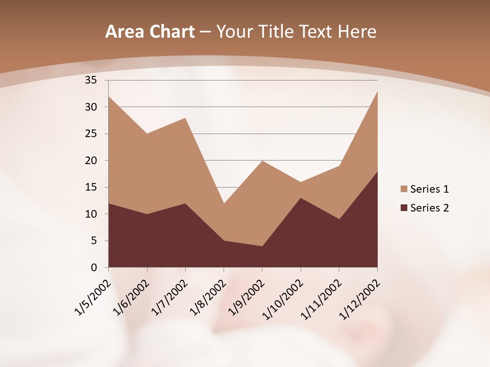 Candid Nipple Look PowerPoint Template