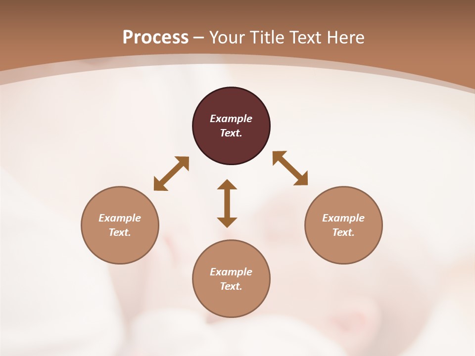 Candid Nipple Look PowerPoint Template