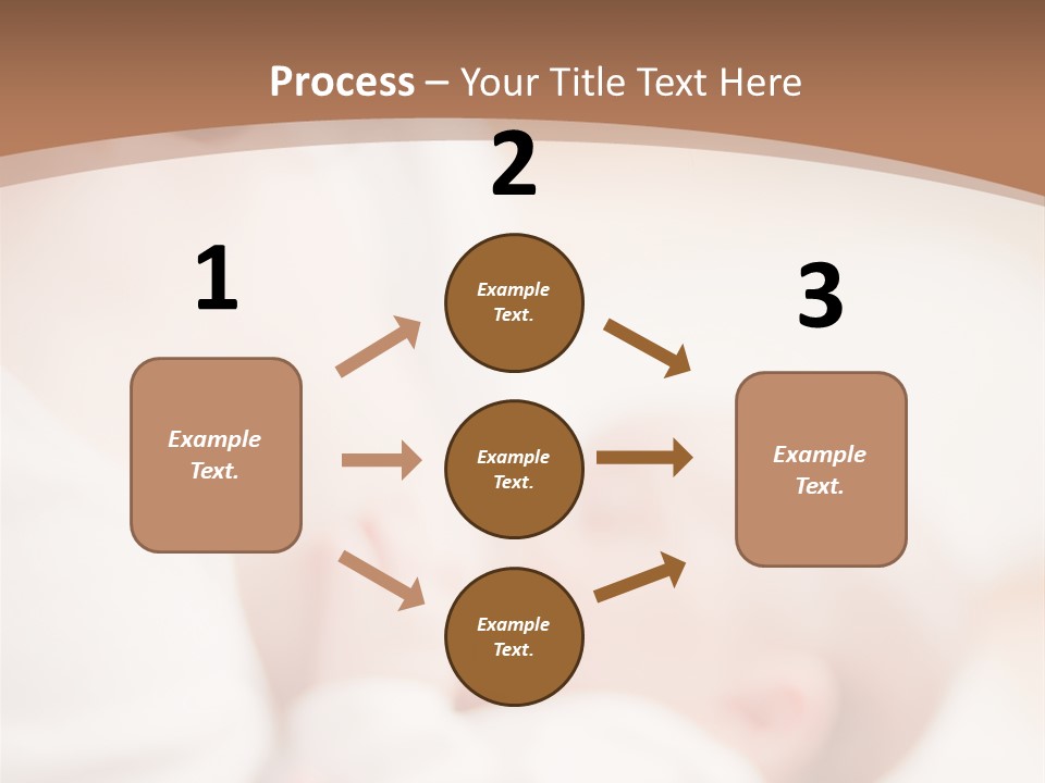 Candid Nipple Look PowerPoint Template