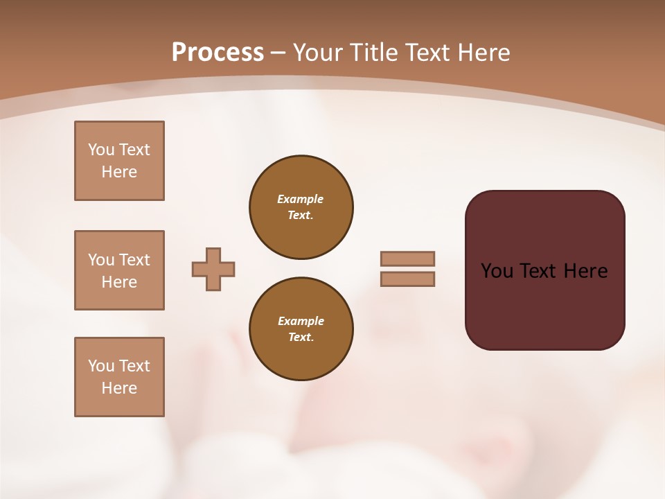 Candid Nipple Look PowerPoint Template