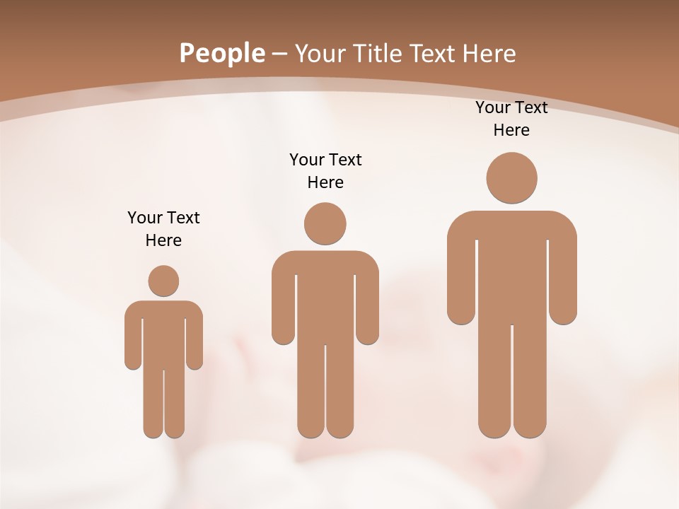 Candid Nipple Look PowerPoint Template