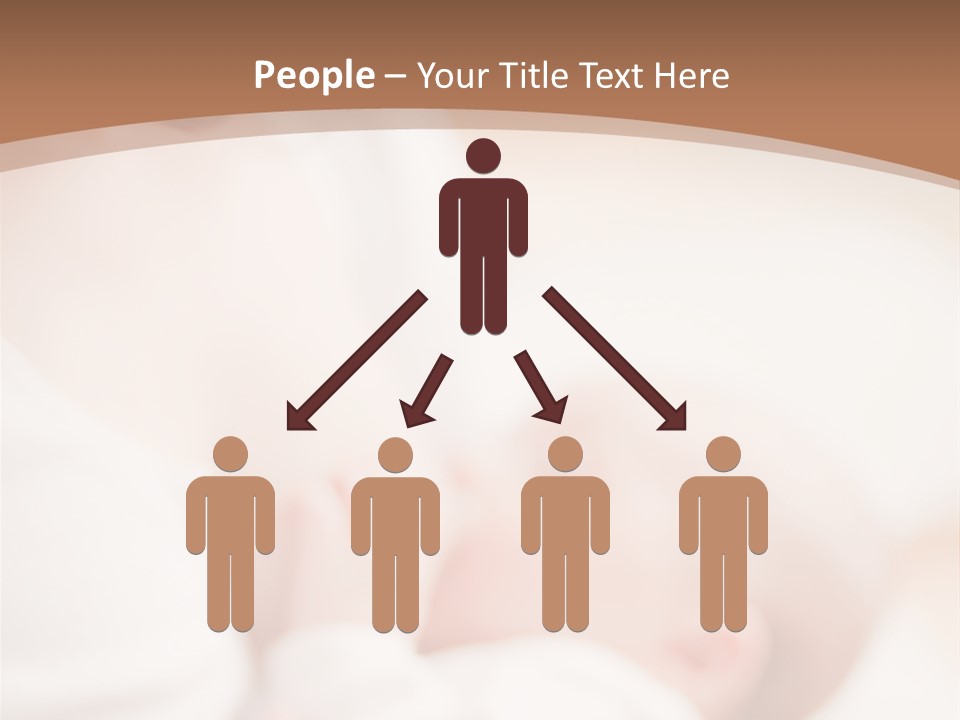 Candid Nipple Look PowerPoint Template