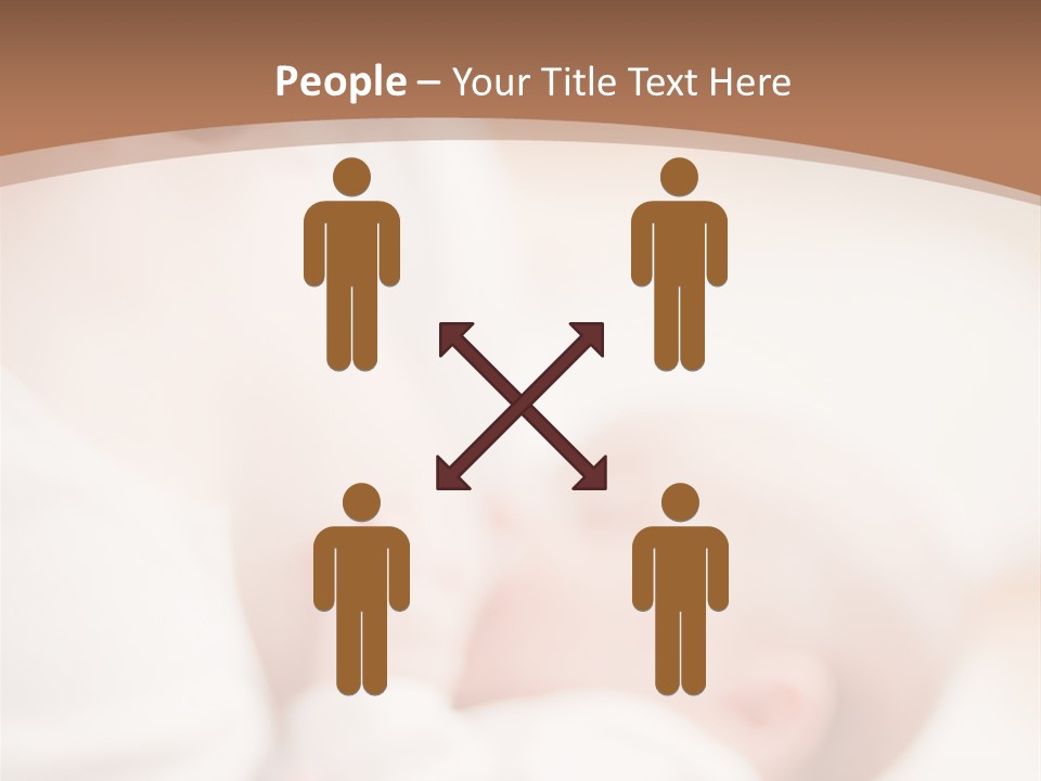 Candid Nipple Look PowerPoint Template