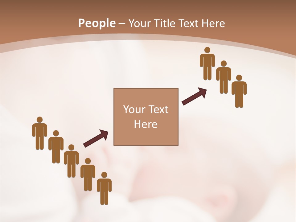 Candid Nipple Look PowerPoint Template