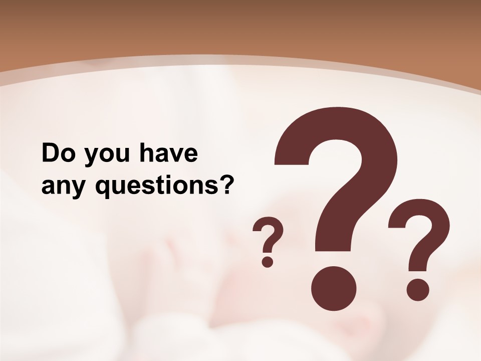 Candid Nipple Look PowerPoint Template