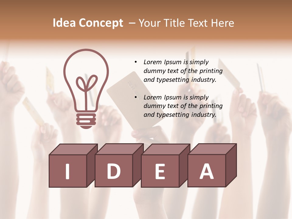 Diversity Group Card PowerPoint Template