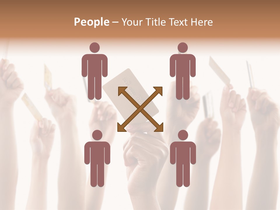 Diversity Group Card PowerPoint Template