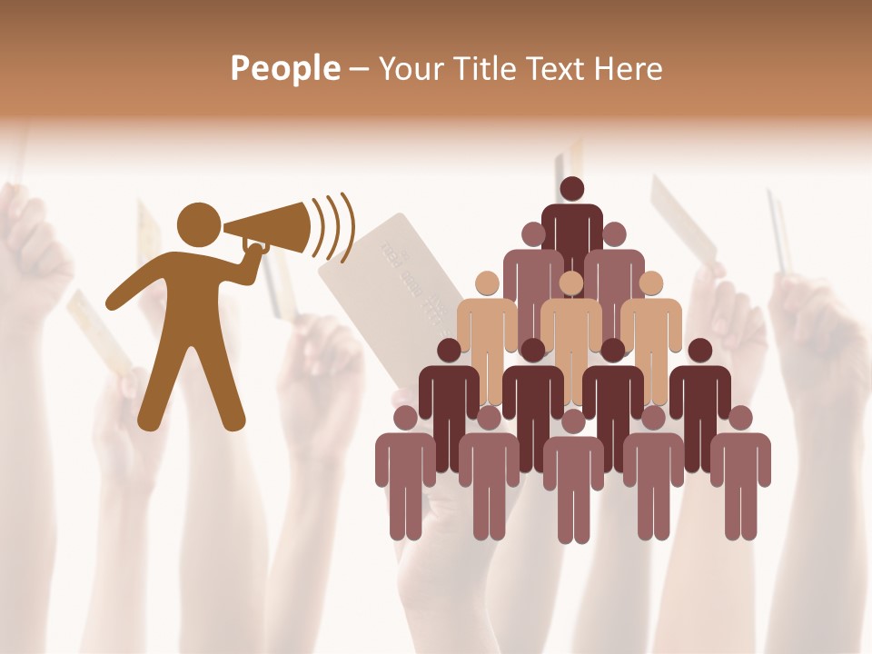 Diversity Group Card PowerPoint Template