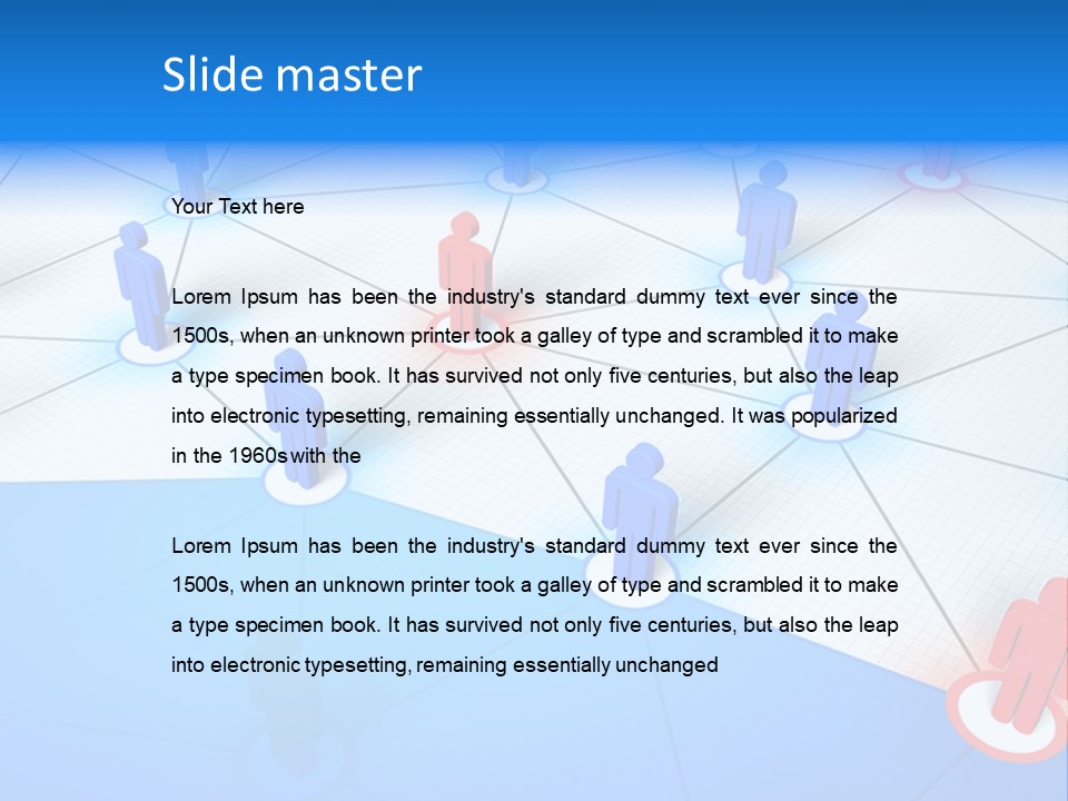 Technology Concept Globalization PowerPoint Template