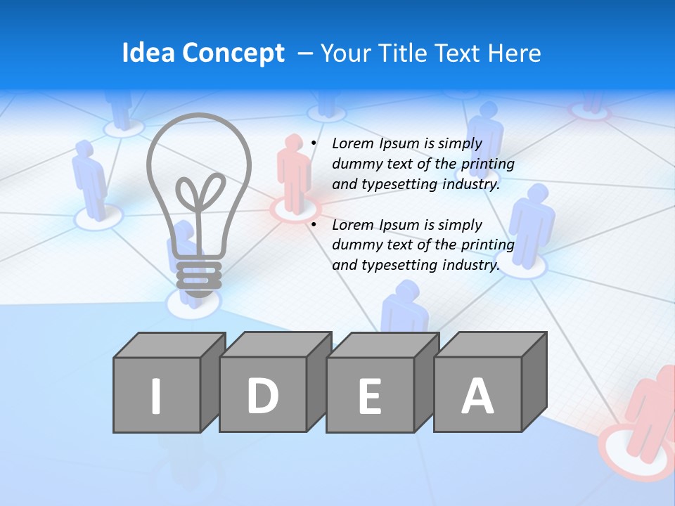 Technology Concept Globalization PowerPoint Template