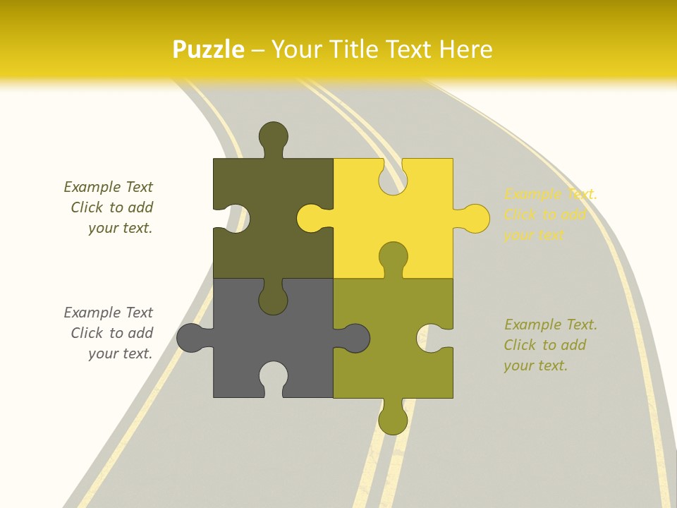 Trip Abstract Success PowerPoint Template