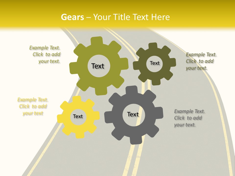 Trip Abstract Success PowerPoint Template