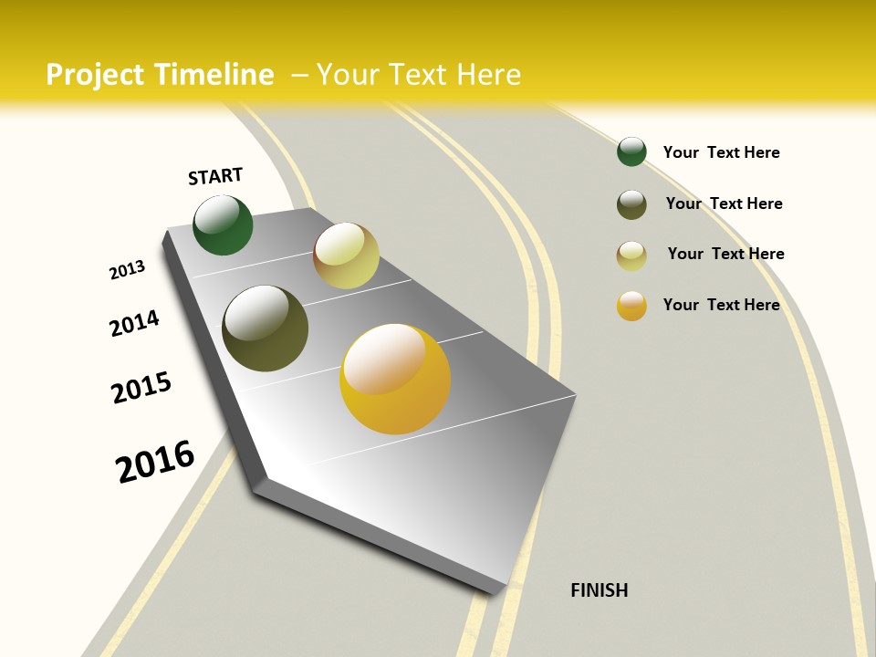 Trip Abstract Success PowerPoint Template