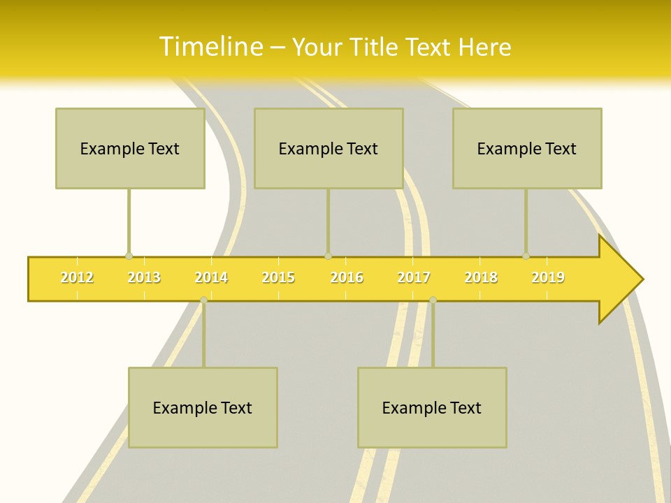 Trip Abstract Success PowerPoint Template