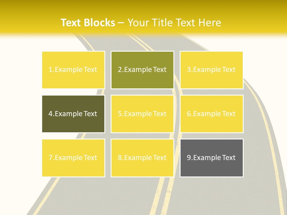 Trip Abstract Success PowerPoint Template
