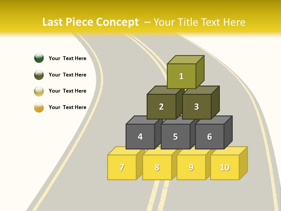 Trip Abstract Success PowerPoint Template