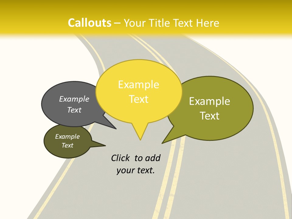 Trip Abstract Success PowerPoint Template