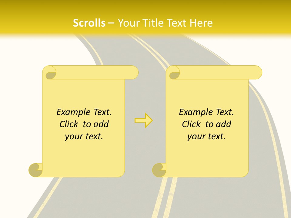 Trip Abstract Success PowerPoint Template