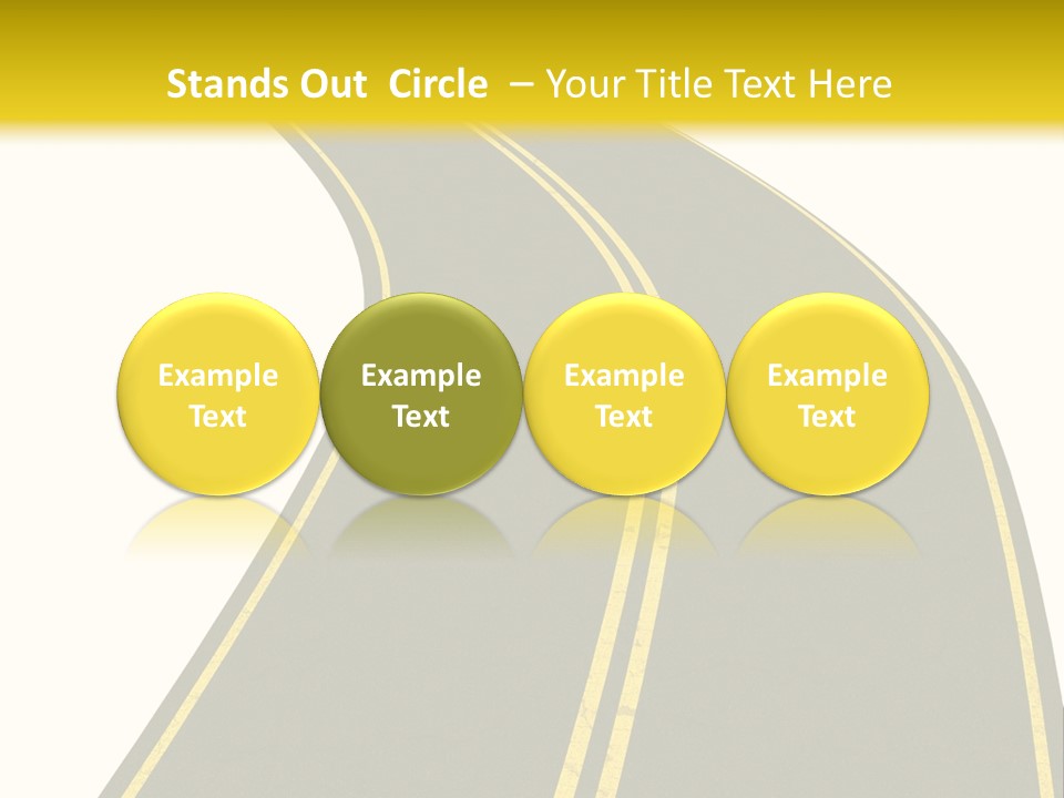 Trip Abstract Success PowerPoint Template