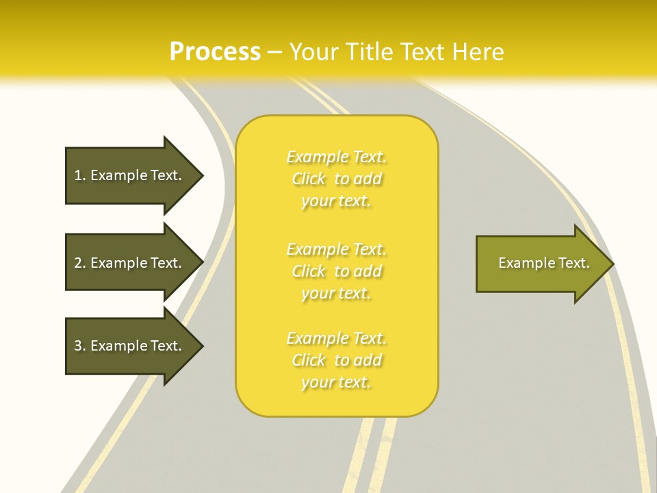 Trip Abstract Success PowerPoint Template
