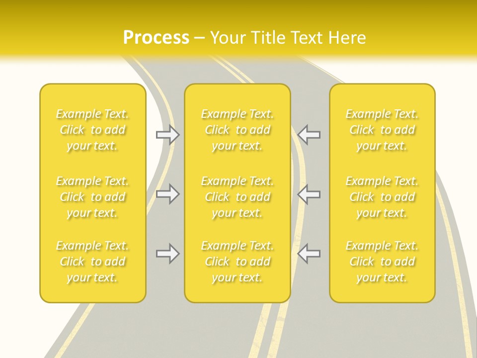 Trip Abstract Success PowerPoint Template