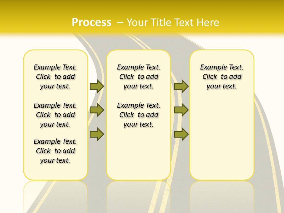 Trip Abstract Success PowerPoint Template