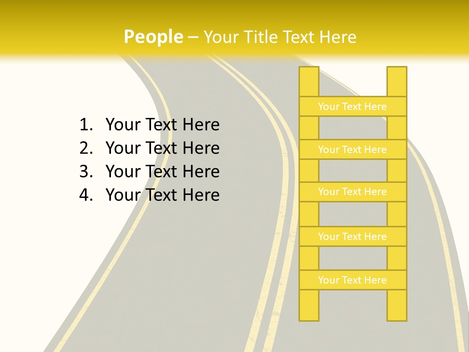 Trip Abstract Success PowerPoint Template