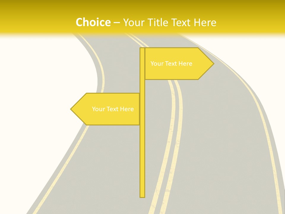 Trip Abstract Success PowerPoint Template