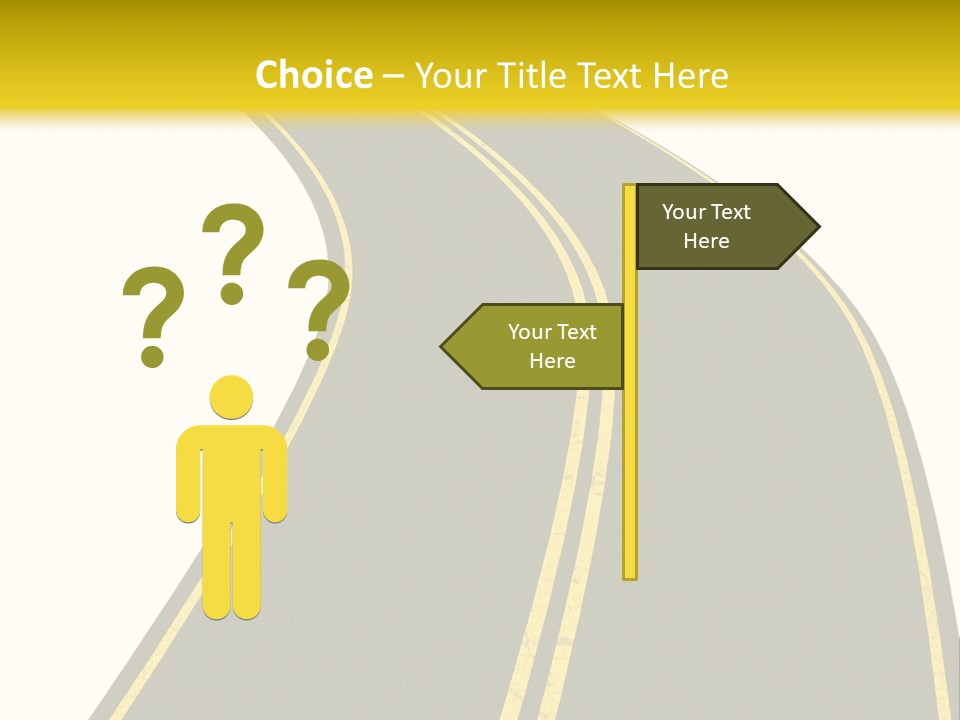 Trip Abstract Success PowerPoint Template