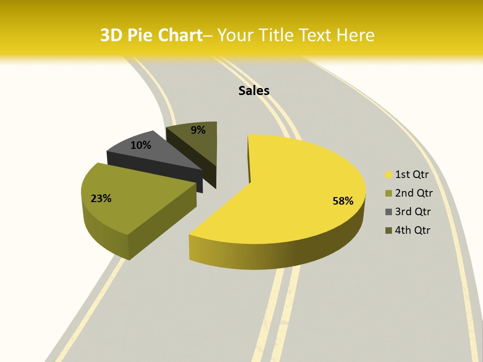 Trip Abstract Success PowerPoint Template