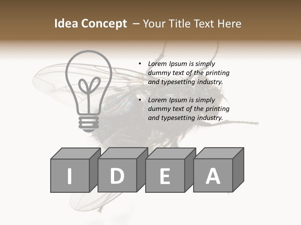 Creepy Animal Background PowerPoint Template